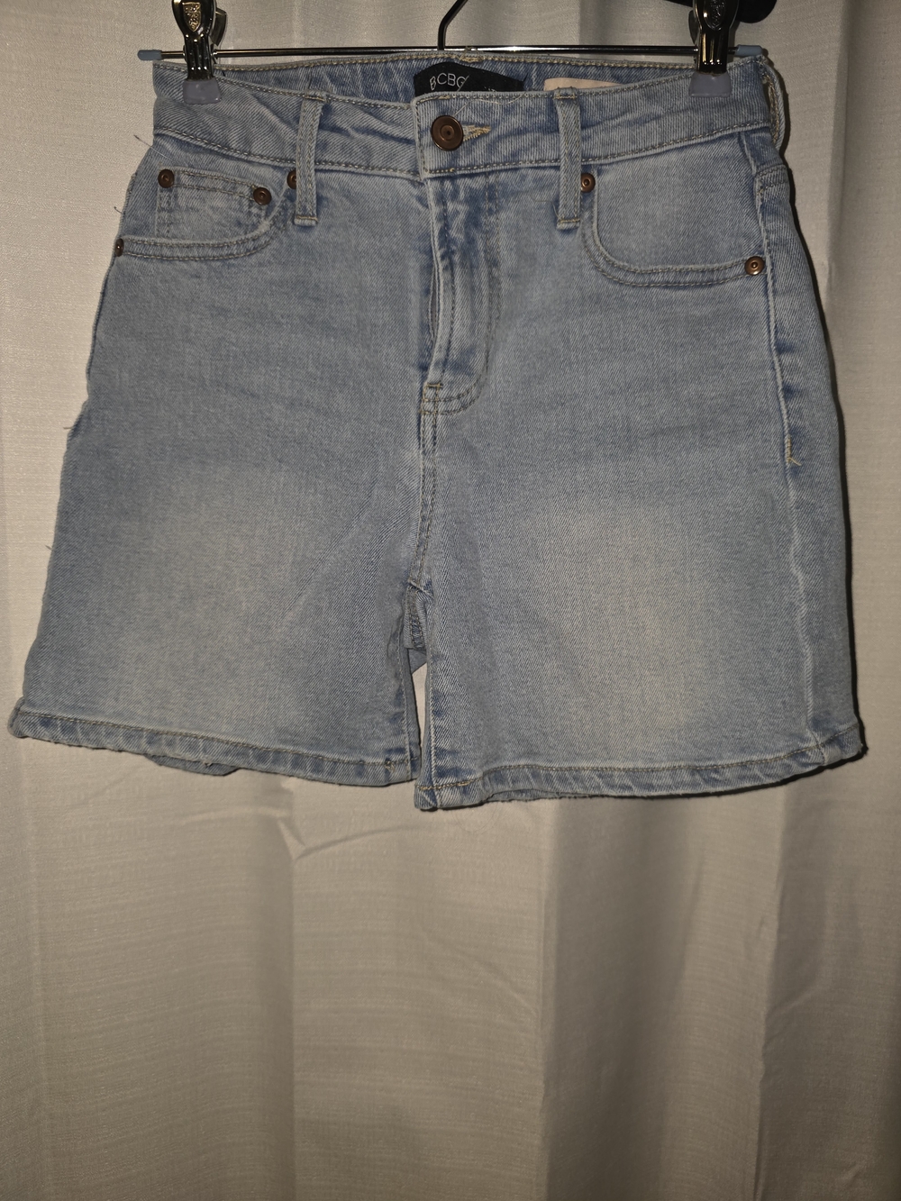 BCBG Light Blue Denim Shorts - Women